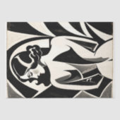 1920sヴィンテージアールデコポスター#1 - Decopage - 薄葉紙 (正面)