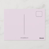 1920s入浴美しい、フラッパー女の子 ポストカード (裏面)