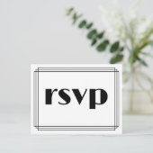 1920s「出欠インスパイア」はがき ポストカード (スタンド正面)