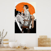 1920s Flapper Fashion ポスター (キッチン)