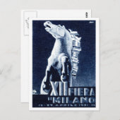 1921フィルムイタリアンフェスティバル ポストカード (正面/裏面)