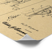 1921ヴィンテージカイロプラクティック表特許芸術プリント ポスター (角)