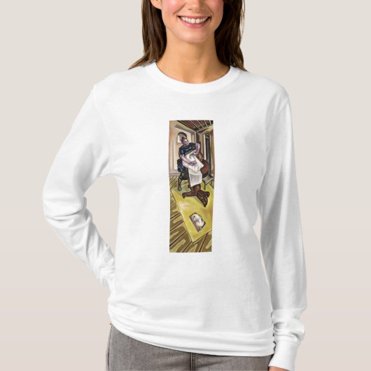 1921年の前の洗浄、 Tシャツ (正面)