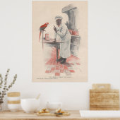 1921年シリアル広告 ポスター (キッチン)