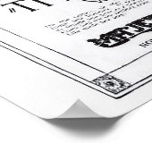 1921年ヴィンテージ広告用ポスター ポスター (角)