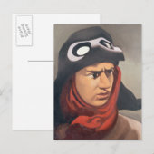 1921年～23年グイネマーポートレート ポストカード (正面/裏面)