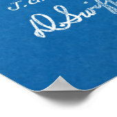 1921飛行船飛行機特許スケッチプリント ポスター (角)