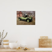 1922ウィルスサントクレアA68ランブルシートロードスター ポスター (キッチン)