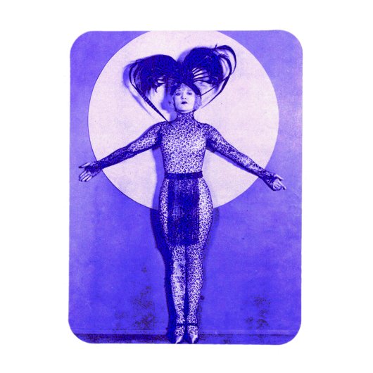 1922オッドボール映画スターのスタートアップ – 青 マグネット (縦)