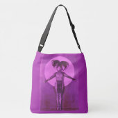 1922オッドボール映画スターのスタートアップ – lavender クロスボディバッグ (裏面)