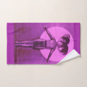 1922オッドボール映画スターのスタートアップ – lavender バスタオルセット (ハンドタオル)