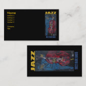 1922ジャズブルーベース 名刺 (正面/裏面)