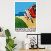 1922ミラノクラシックレース ポスター (ホームオフィス)