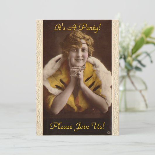 1922モダン女 招待状 (スタンド正面)