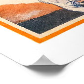 1922ラパリジェンヌゴルフプリント ポスター (角)