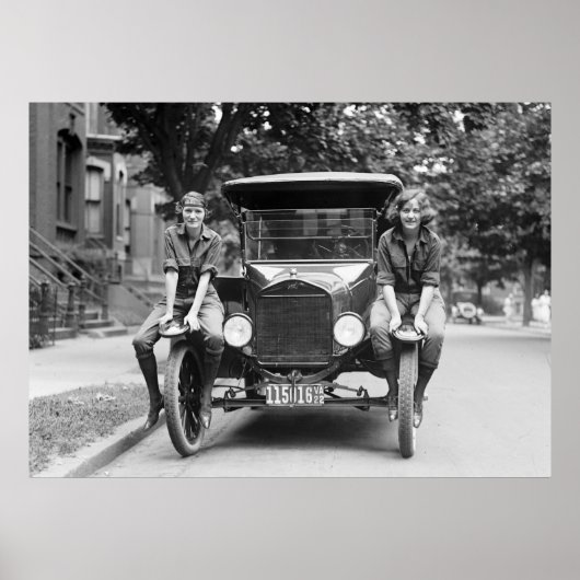 1922年に乗車の準備完了 ポスター (正面)