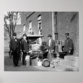 1922年に没収された警察。ヴィンテージ写真 ポスター (正面)