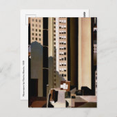 1922年のシェアラーによるスカイスクレイパー、ヴィンテージアーキテクチャ ポストカード (正面/裏面)