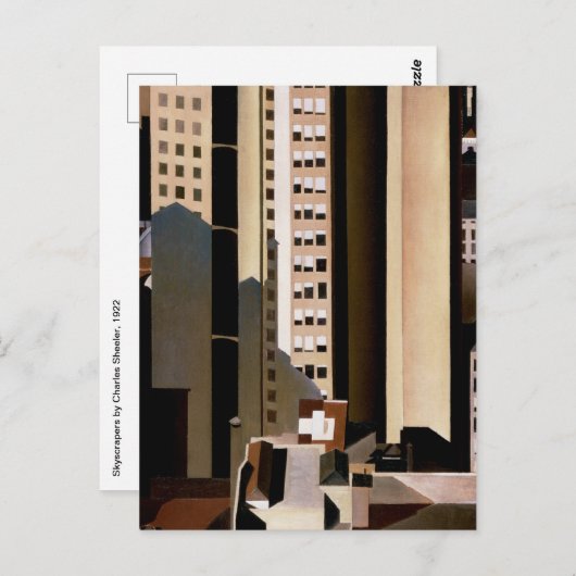 1922年のシェアラーによるスカイスクレイパー、ヴィンテージアーキテクチャ ポストカード (正面/裏面)