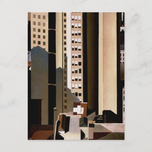 1922年のシェアラーによるスカイスクレイパー、ヴィンテージアーキテクチャ ポストカード (正面)