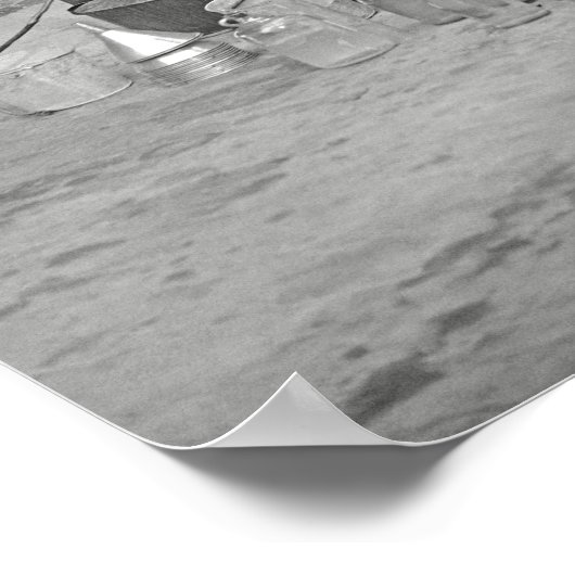 1922年のムーンシャインのエージェント。ヴィンテージ写真 ポスター (角)