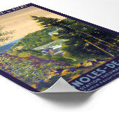 1922年のBagnoles-de-L'Orne Vintageポスター ポスター (角)