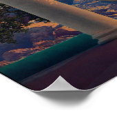 1922年のMaxfield Parrishによる夜明け ポスター (角)