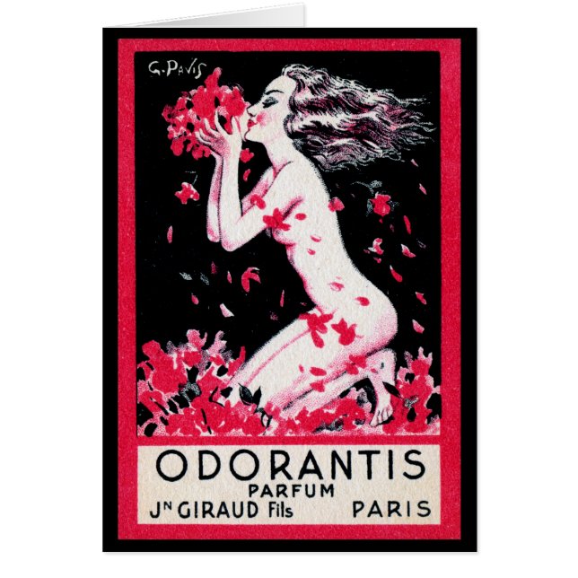 1922年のOdorantisのフランス人の香水 (正面)