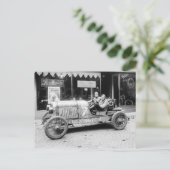 1922年、チャンピオンシップレースカー ポストカード (スタンド正面)