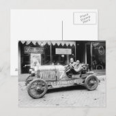 1922年、チャンピオンシップレースカー ポストカード (正面/裏面)