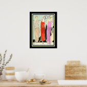 1922年「Art Gout Beaute」アールデコ ポスター (キッチン)