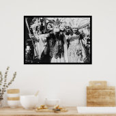 1922恋しく思年アメリカとネプチューン ポスター (キッチン)