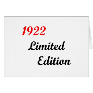1922限定版