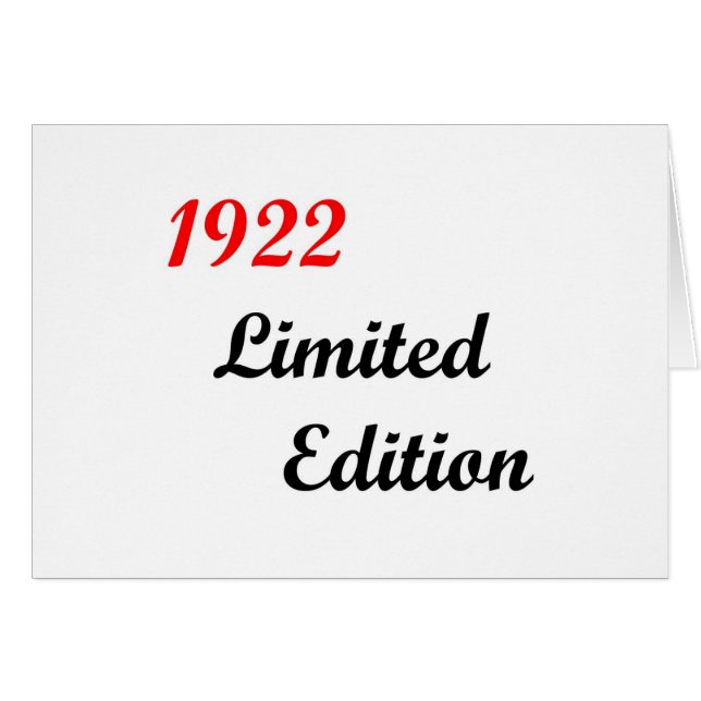 1922限定版 (正面横)