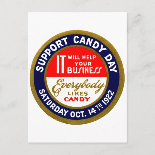 1922 キャンディーデイ ポストカード (正面)
