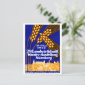 1922 ニュルンベルク農業博覧会 ポストカード (スタンド正面)