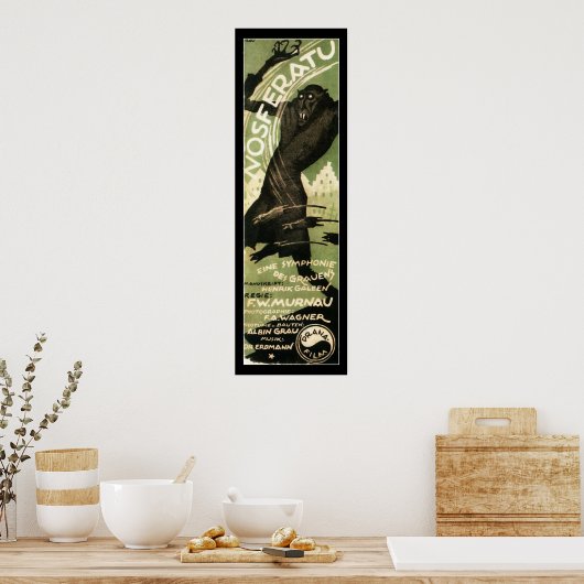 1922 Nosferatuポスター ポスター (キッチン)