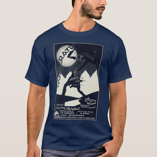 1922 NOSFERATUポスターTシャツ Tシャツ (正面)