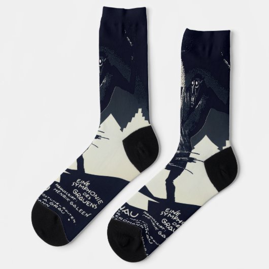 1922 'NOSFERATU' Poster Socks ソックス (左)