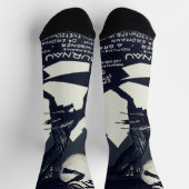1922 'NOSFERATU' Poster Socks ソックス (上部)