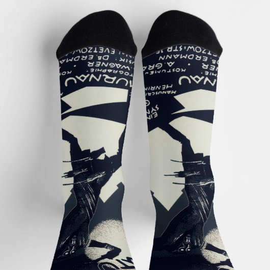 1922 'NOSFERATU' Poster Socks ソックス (上部)