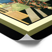 1923エリートスタイルアールデコファッションプリント12 x 16 ポスター (角)