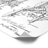 1923ヴィンテージカイロプラクティック表特許芸術プリント ポスター (角)