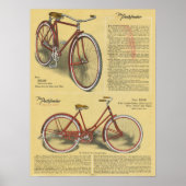 1923ヴィンテージパスファインダー自転車広告アートポスター ポスター (正面)