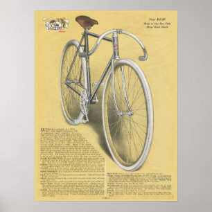 1923ヴィンテージレンジャーレーサー自転車広告アートポスター ポスター