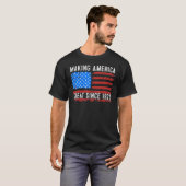 1923年から100番目の誕生日が素晴らしアメリカを創る Tシャツ (正面フル)