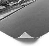 1923年の米国議会議事堂での自動車。ヴィンテージ写真 ポスター (角)