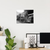 1923年の蒸気機関車。ヴィンテージ写真 ポスター (ホームオフィス)