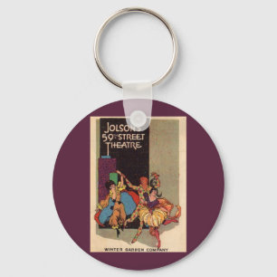 1923年のAlのJolsonの劇場のplaybillカバー キーホルダー