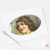 1923年以前の写真雑誌の表紙 楕円形シール (封筒)